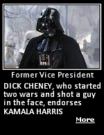 Former Vice President and influential Republican Dick Cheney released a statement announcing his endorsement of Democratic nominee Vice President Kamala Harris for President. Speaking out against the Republican nominee, former President Donald Trump, Cheney said that he can ''never be trusted with power again.'' That coming from a guy the American people can never trust with power again. 